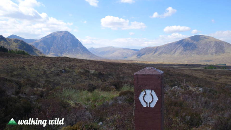 Wegsymbol des Wanderweges West Highland Way